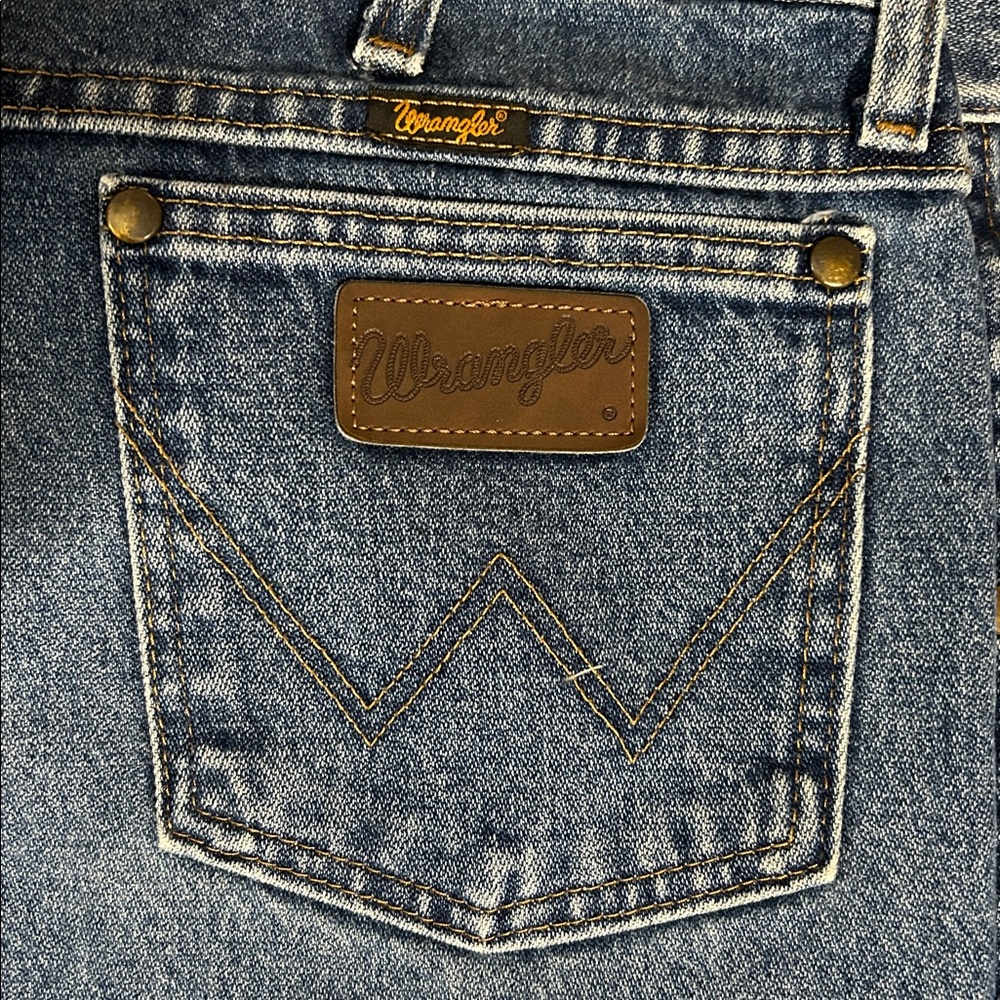 Men’s wranglers MWZ size 36 slim - Picture 2 of 5